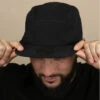 5 Panel Blank Black 1 5 Panel Blank Black -Chapeaux À La Mode 5 panel blank black