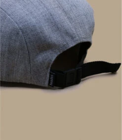 5 Panel Blank Heather Grey -Chapeaux À La Mode 5 panel blank heather grey 2