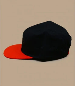 5 Panel Box Black -Chapeaux À La Mode 5 panel box black520panel20Wrung20noir20rouge