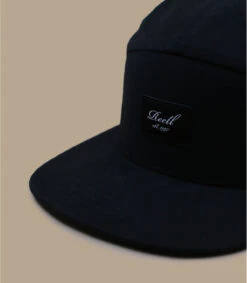 Reell 5 Panel Nylon Black -Chapeaux À La Mode 5 panel nylon black 2