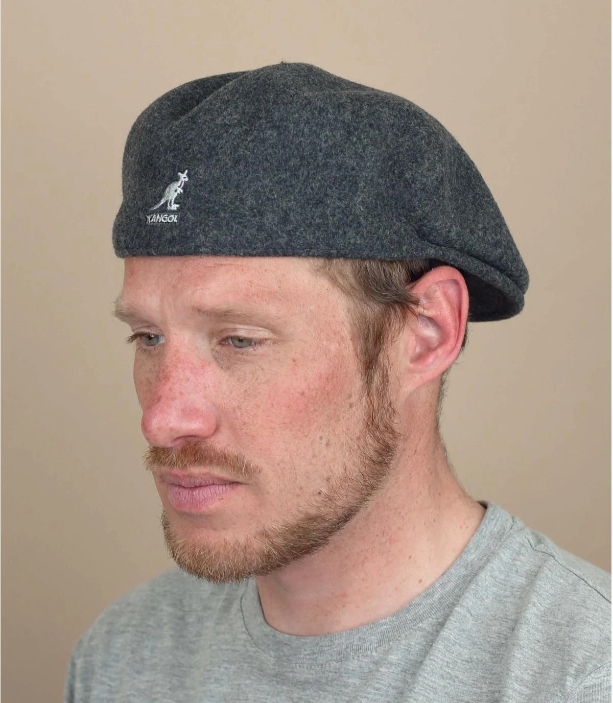 Kangol 504 Wool Gris 3 Kangol 504 Wool Gris