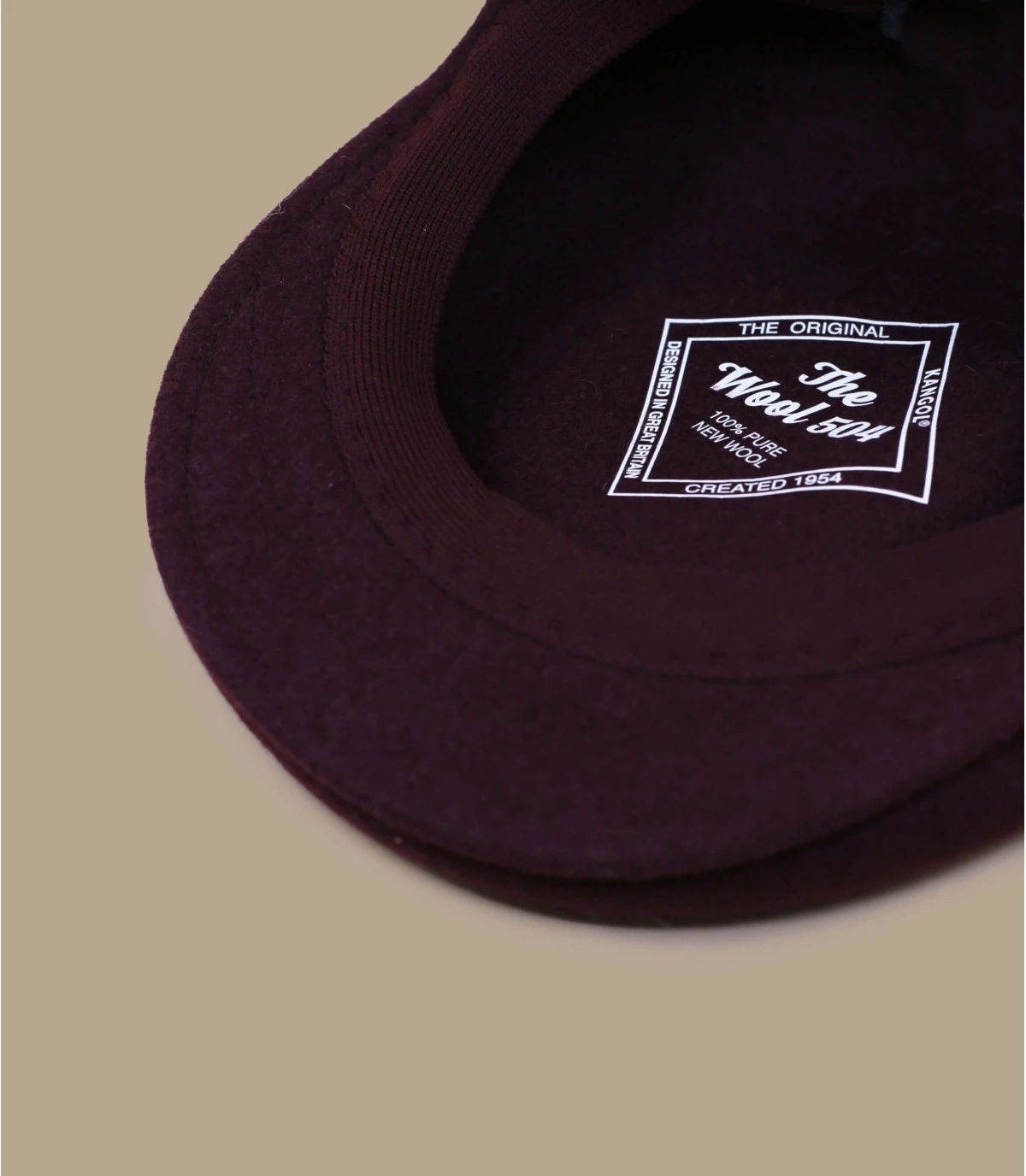 Kangol 504 Wool Vino 6 Kangol 504 Wool Vino – Image 4