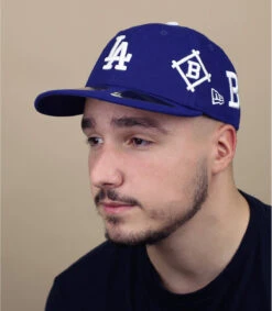 NEW ERA All Over Logo 5950 Low Profile LA