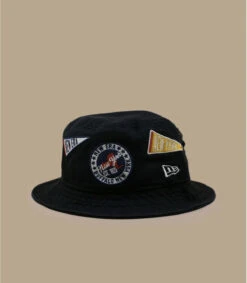 NEW ERA All Over Patch Bucket Black 10 NEW ERA All Over Patch Bucket Black -Chapeaux À La Mode all over patch bucket black 2