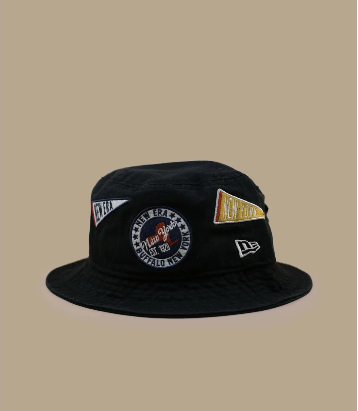 NEW ERA All Over Patch Bucket Black 5 NEW ERA All Over Patch Bucket Black – Image 3