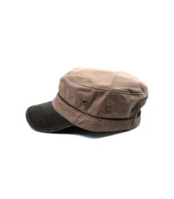 Stetson Army Cap Cotton Brown -Chapeaux À La Mode army cap cotton brownStetson20Casquette20Army20marron