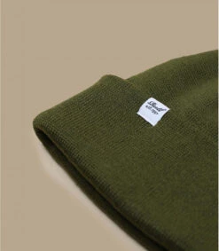 Reell Beanie Olive -Chapeaux À La Mode beanie olivebonnet20revers20vert20olive