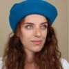 Beret Classique Outre Mer -Chapeaux À La Mode beret classique outre merberet20laine20bleu20Beret20classique20outre20mer