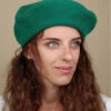 Beret Classique Vert Emeraude Wm -Chapeaux À La Mode beret classique vert emeraude wmBeret20femme20vert20Beret20classique20vert20emeraude20wm
