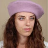 Beret Classique Violet -Chapeaux À La Mode beret classique violetBeret20femme20violet20Beret20classique20violet