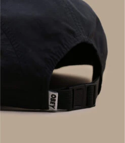 OBEY Bold Tech Camp Black -Chapeaux À La Mode bold tech camp black 4