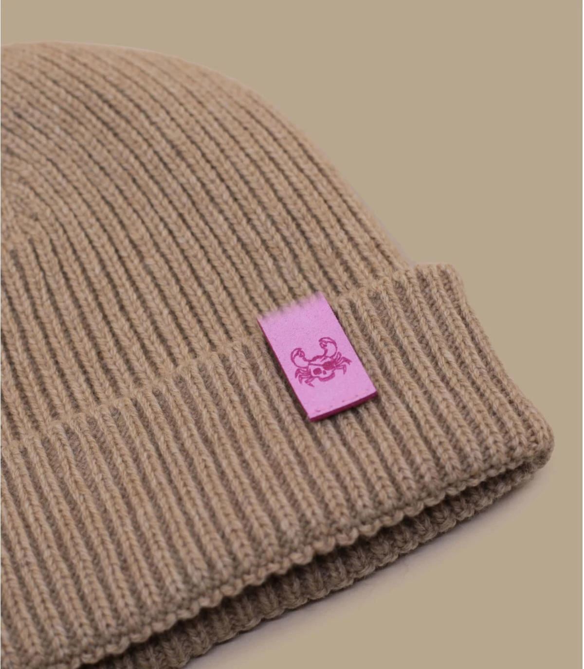 Bonnet Ocean Legend Camel Pink. Eco & Fabriqué En France 4 Bonnet Ocean Legend Camel Pink. Eco & Fabriqué En France – Image 2