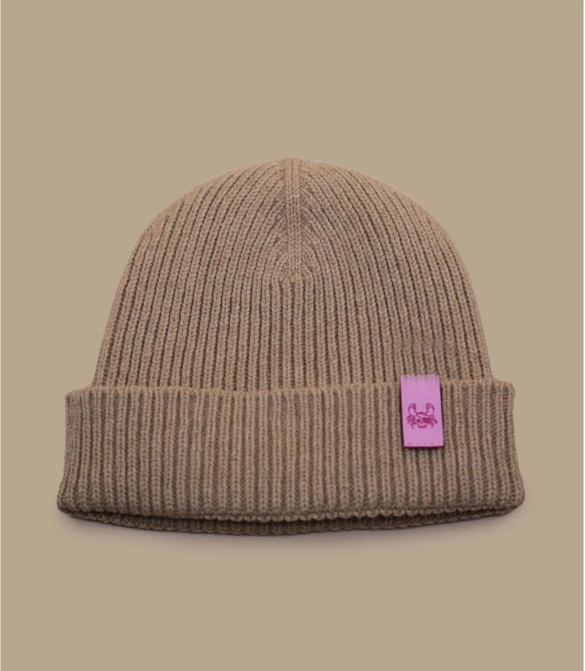 Bonnet Ocean Legend Camel Pink. Eco & Fabriqué En France 3 Bonnet Ocean Legend Camel Pink. Eco & Fabriqué En France