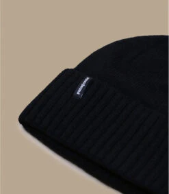 Patagonia Brodeo Beanie Black -Chapeaux À La Mode brodeo beanie black 1