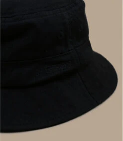 Stetson Bucket Cotton Twill Black -Chapeaux À La Mode bucket cotton twill black 2