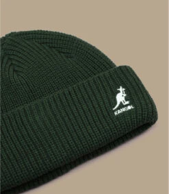 Kangol Cardinal 2 Way Beanie Pine -Chapeaux À La Mode cardinal 2 way beanie pine 2