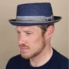 Bailey Carver Navy -Chapeaux À La Mode carver navypork20pie20bleu20marine20Bailey20Carver20navy