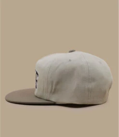 HUF Casquette Arch Logo Snapback Cream -Chapeaux À La Mode casquette arch logo snapback cream 3