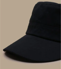 OXBOW Casquette Army Cap Elisama Black -Chapeaux À La Mode casquette army cap elisama black 2