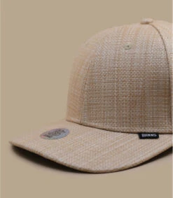 Casquette Bast Basic Beige -Chapeaux À La Mode casquette bast basic beige 2