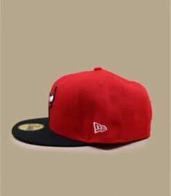 NEW ERA Casquette Chicago Bulls 59fifty Rouge -Chapeaux À La Mode casquette bulls rouge 2