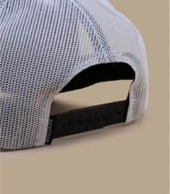 NIXON Casquette Iconed Trucker Black White -Chapeaux À La Mode casquette iconed trucker black white 4