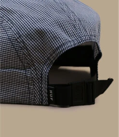 HUF Casquette Micro Gngham Logo Volley Navy -Chapeaux À La Mode casquette micro gngham logo volley navy 4