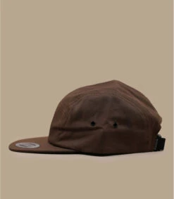 NIXON Casquette Mikey 5 Panel Brown -Chapeaux À La Mode casquette mikey 5 panel brown 3