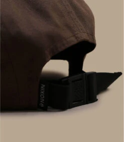 NIXON Casquette Mikey 5 Panel Brown -Chapeaux À La Mode casquette mikey 5 panel brown 4