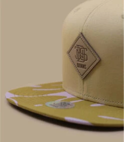 Casquette Snapback Big Aloha Rev. Beige -Chapeaux À La Mode casquette snapback big aloha rev beige 2