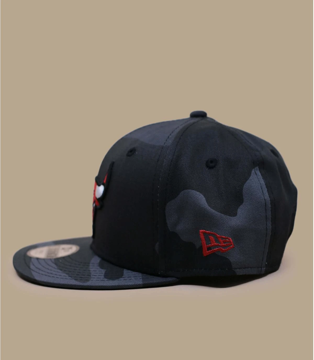 NEW ERA Casquette Snapback Kids Team Camo 950 Bulls Midnight 5 NEW ERA Casquette Snapback Kids Team Camo 950 Bulls Midnight – Image 3