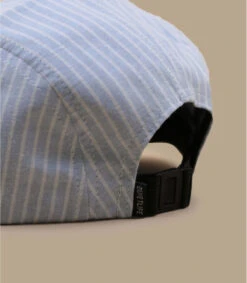 Casquette Stripe 5 Panel Blue -Chapeaux À La Mode casquette stripe 5 panel blue 4