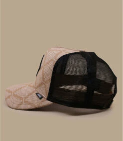 Casquette Trucker HFT Fendo Lookalike Khaki -Chapeaux À La Mode casquette trucker hft fendo lookalike khaki 3