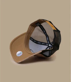 Casquette Trucker HFT Fendo Lookalike Khaki -Chapeaux À La Mode casquette trucker hft fendo lookalike khaki 5