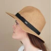 Barts Chapeau Aveloz Light Brown -Chapeaux À La Mode chapeau aveloz light brownChapeau20paille20Barts20ruban20noir20Chapeau20Aveloz20light20brown
