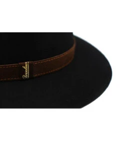 Borsalino Chapeau Feutre Lapin Noir -Chapeaux À La Mode chapeau feutre lapin noirBorsalino20