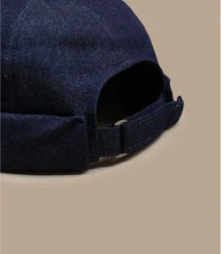 Cooper Denim Indigo -Chapeaux À La Mode cooper denim indigobonnet20docker20coton20bleu