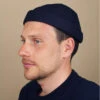 Cooper Lin Marine -Chapeaux À La Mode cooper lin marinebonnet20docker20lin20bleu20marine20Cooper20Lin20marine