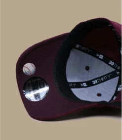 NEW ERA Cord 39Thirty Boston Maroon -Chapeaux À La Mode cord 39thirty boston maroon 5