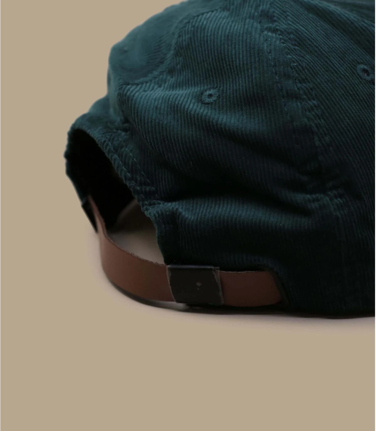 HUF Corduroy Classic H Strapback Forest Green 7 HUF Corduroy Classic H Strapback Forest Green – Image 5