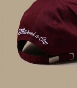 Coton Bordeaux -Chapeaux À La Mode coton bordeaux 3