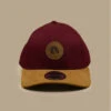 Curve Crown Land Burgundy Brown -Chapeaux À La Mode curve crown land burgundy brown