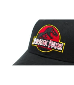 Casquette Jurassic Park Vintage Logo Black -Chapeaux À La Mode curve jurassic park vintage logo blackcasquette20Jurassic20Park20noire