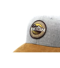 Curve St Moritz Grey Suede -Chapeaux À La Mode curve st moritz grey suedecasquette20st20moritz