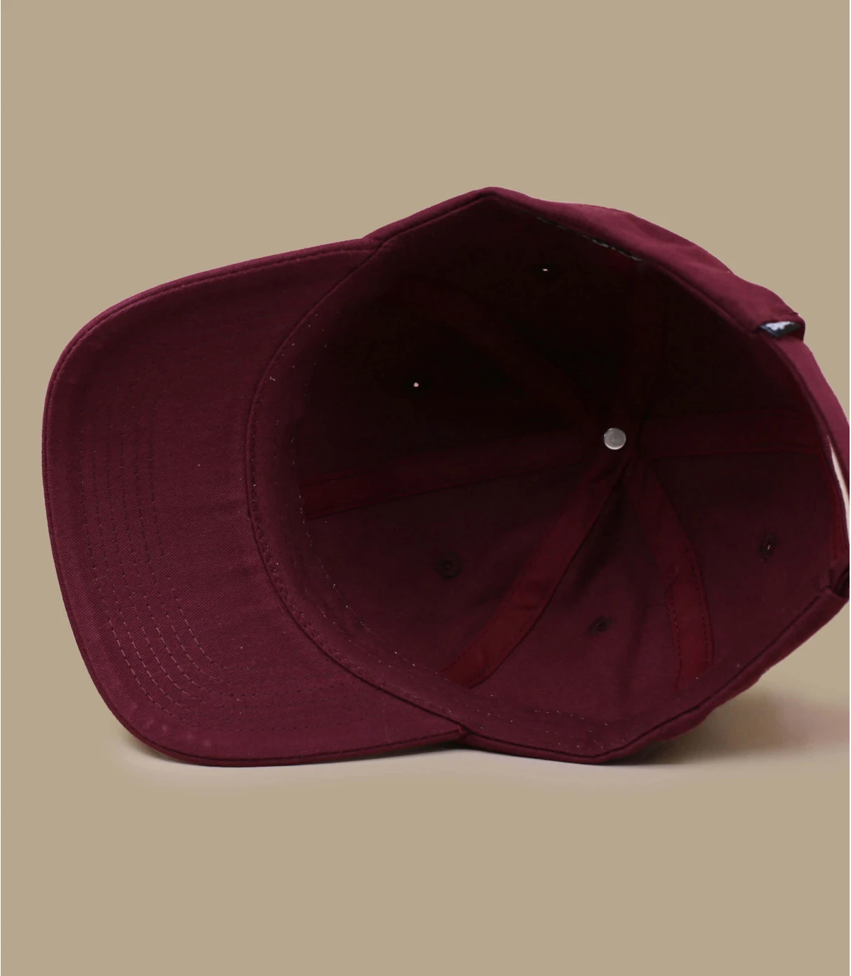 Dad Hat Blank Burgundy Washed 6 Dad Hat Blank Burgundy Washed – Image 4