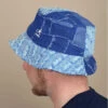 Kangol Denim Mashup Bucket -Chapeaux À La Mode denim mashup bucketbob20Kangol20denim20patchwork20Denim20Mashup20Bucket