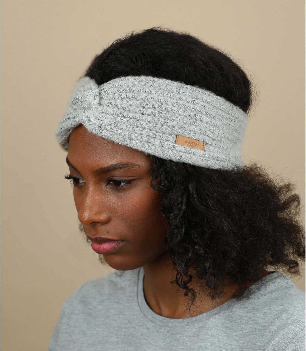 Barts Desire Headband Heather Grey 3 Barts Desire Headband Heather Grey