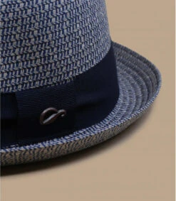 Diamond Bleu -Chapeaux À La Mode diamond bleuchapeau20paille20bleu