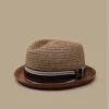 Diamond Raffia Brown 2 Diamond Raffia Brown -Chapeaux À La Mode diamond raffia brown