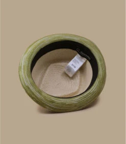 Diamond Raffia Green -Chapeaux À La Mode diamond raffia green 4